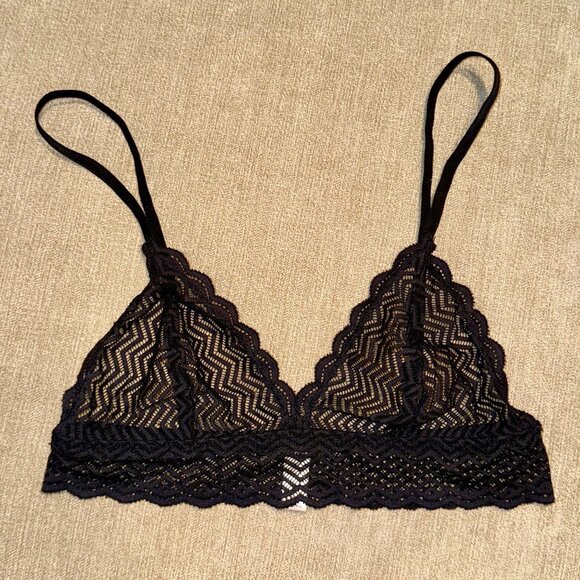 Cosabella Sweet Treats Bralette, Black, Size Small - Picture 3 of 7